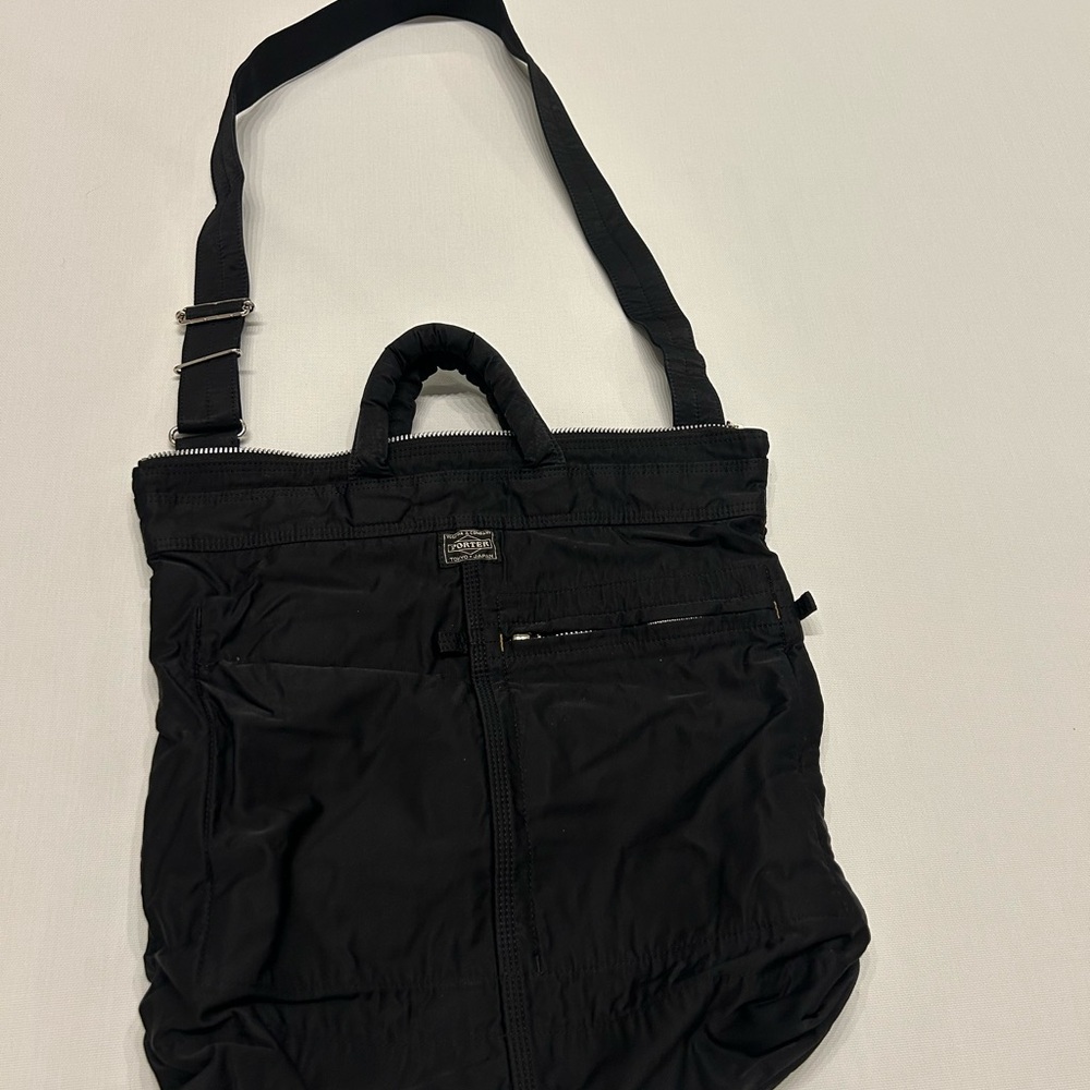 Porter Black Nylon Men's Bag